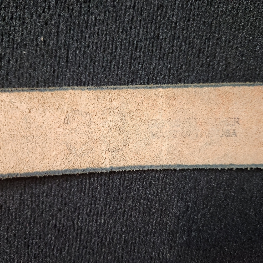 Brown Leather Handmade Belt - Picture 6 of 6